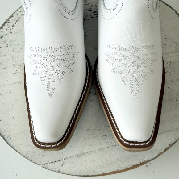 Lane Smokeshow Girls White Cowboy Boots Size 3 Western Cowgirl Kids Childrens - Picture 7 of 12